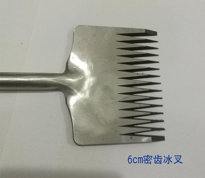 6cm密齒(chi)冰叉 冰雕雪雕(diao)工具 小冰叉